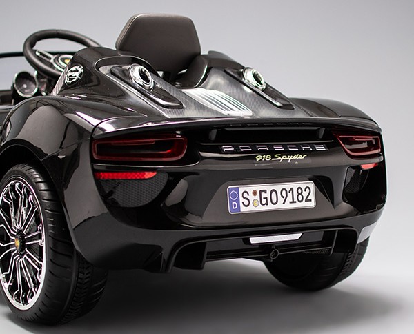 Traseira Porsche 918 Spyder elétrico (Foto: Divulgação)