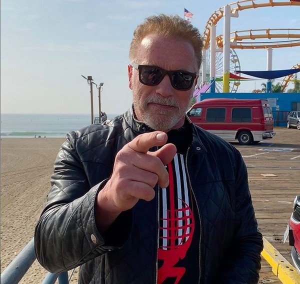 O ator Arnold Schwarzenegger (Foto: Instagram)