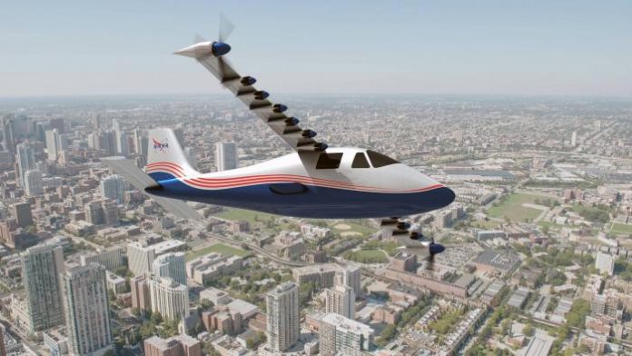 NASA inicia testes de seu avião totalmente elétrico