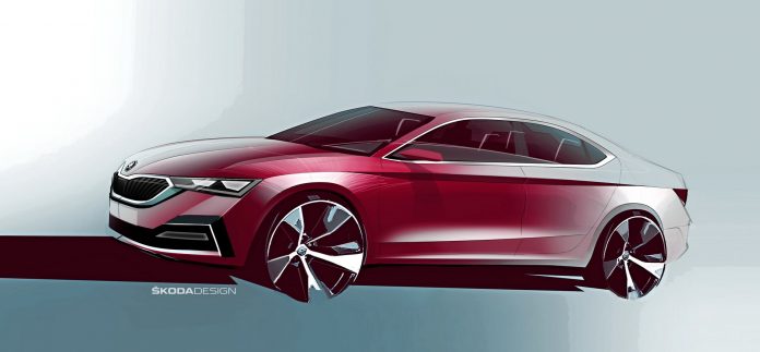 Novo Skoda Octavia vai chegar em 2020 e terá uma silhueta de coupé