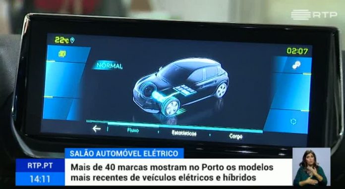 Salão Automóvel mostra modelos mais recentes de veículos elétricos e hibridos