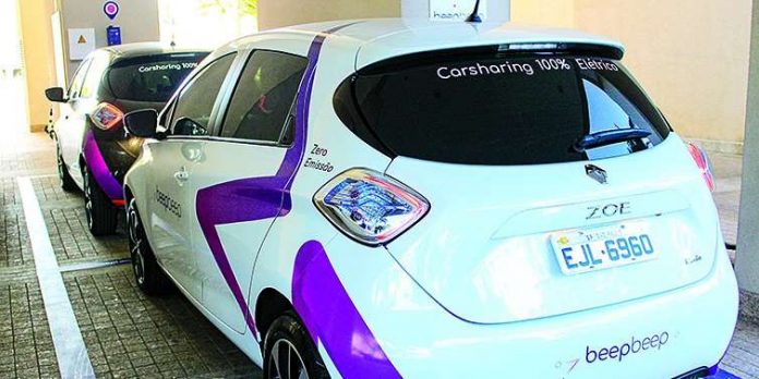 São Paulo ganha serviço de carro elétrico compartilhado