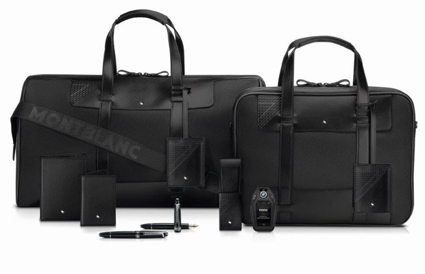 Kit da Montblanc feito sob encomenda para a BMW Lifestyle (Foto: Divulgação)