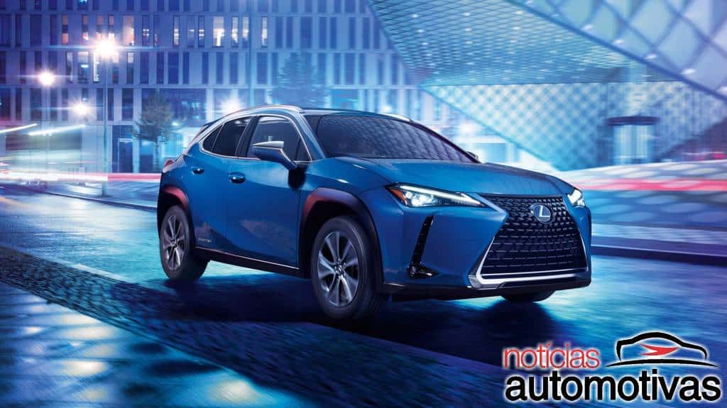 Lexus UX 300e é a versão elétrica do crossover híbrido vendido aqui  