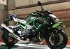 Kawasaki Z H2: a versão naked da superbike Ninja H2 SX também tem compressor volumétrico Foto: Jason Vogel / CarroEtc