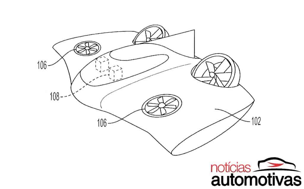 Porsche registra patente de carro elétrico voador nos EUA 