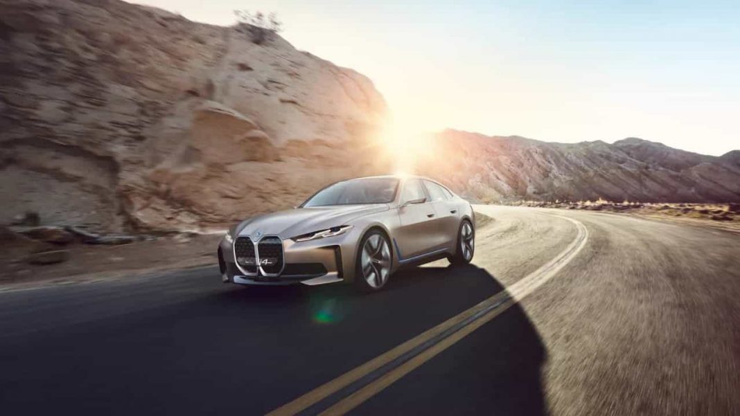 BMW apresentou o 'concept' do i4, o seu novo carro elétrico