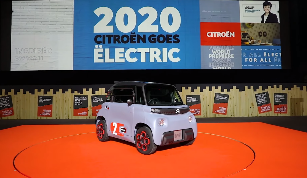 Apresentação do Citroen Ami 2020