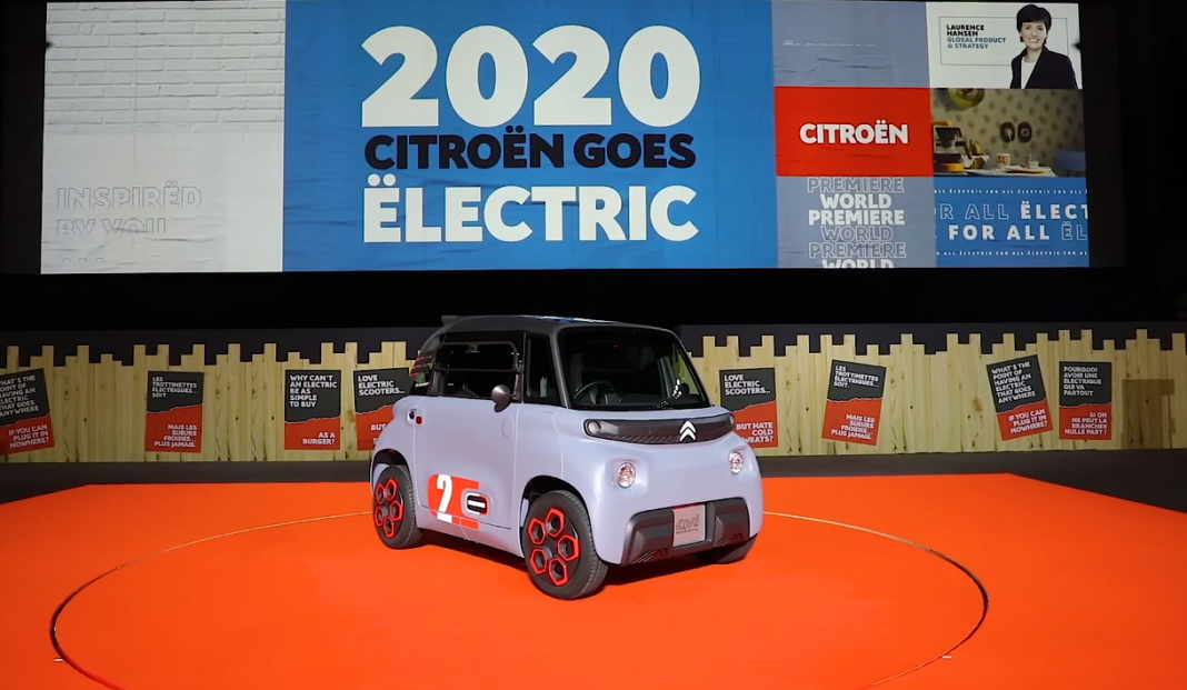 Citroën anuncia veículo elétrico mais barato que não exige carteira de motorista para conduzir