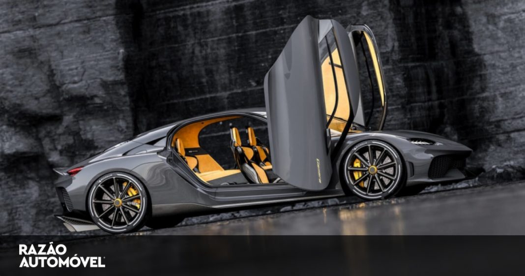 Koenigsegg revela MEGA-GT híbrido com 1700 cv com um… motor de 3 cilindros sem árvore de cames