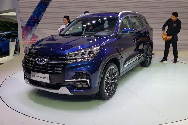 Chery Tiggo 8 (Foto:   Julio Cabral/Autoesporte)