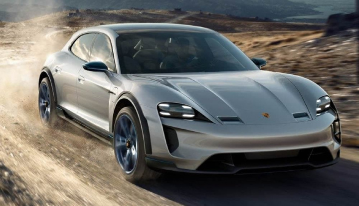 Imagem Porsche Taycan Cross Turismo rival do Tesla Model Y