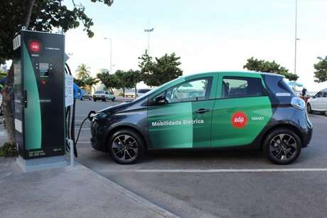 Estação para carregamento de carros elétricos no Espírito Santo.