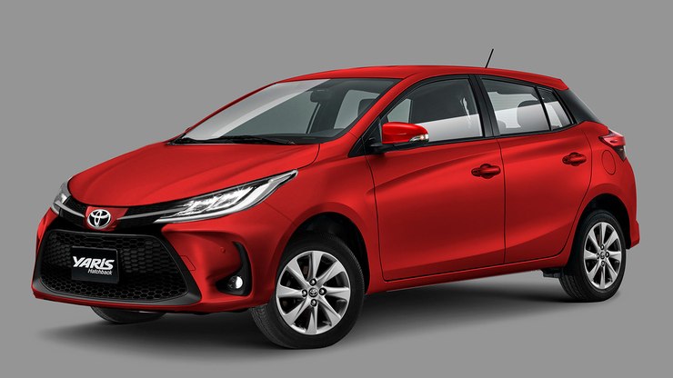 Imagem antecipa como deverá ficar o Toyota Yaris renovado - Segredos