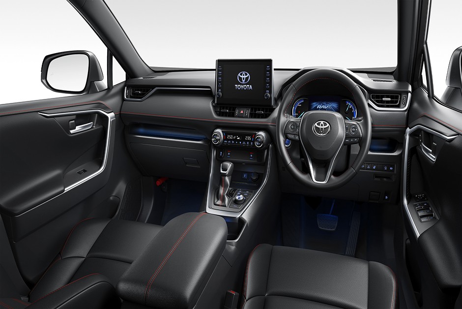 Sistema de conectividade do novo RAV4 (Foto: Divulgação)