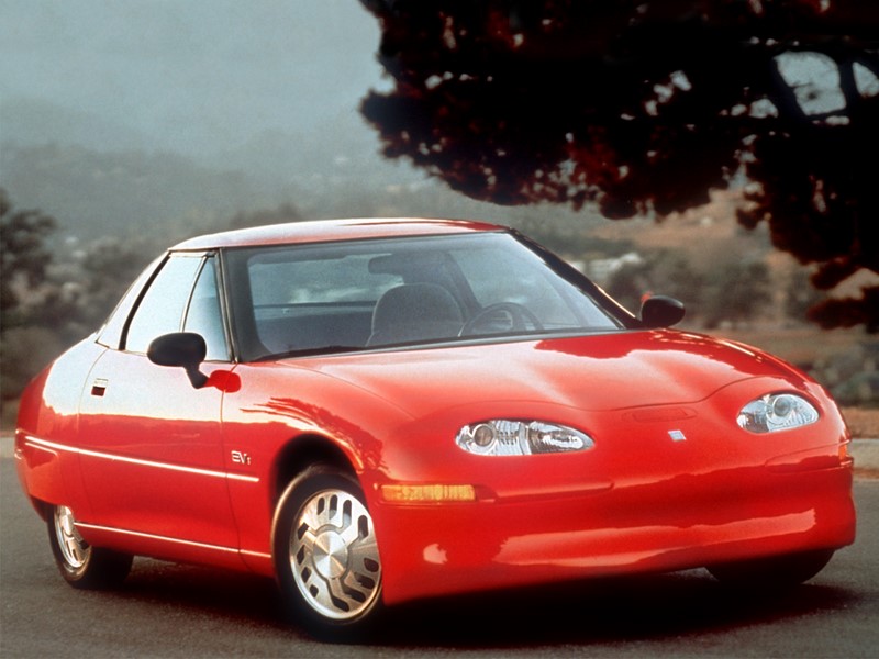 Chevrolet EV1 (1996) - Foto: Divulgação/Chevrolet/Garagem 360/ND