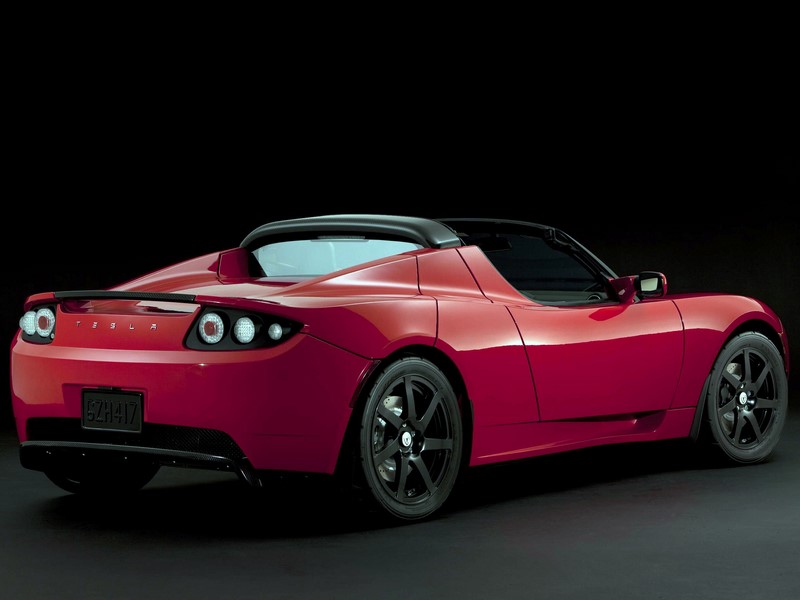 Tesla Roadster Sport (2008) - Foto: Divulgação/Tesla/Garagem 360/ND