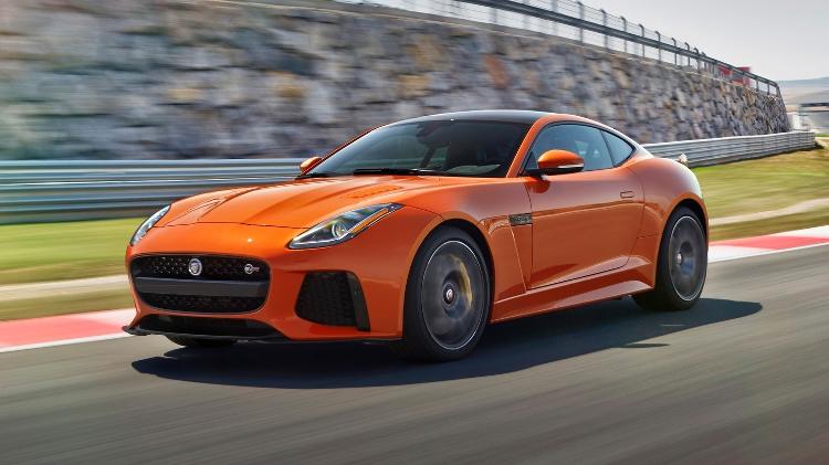 Jaguar F-Type SVR - Divulgação - Divulgação