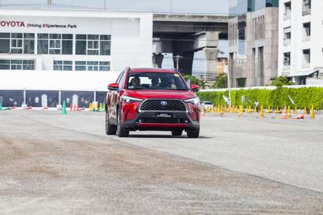 Dentro da Toyota há quem preferisse um design frontal mais conservador para o Corolla Cross.