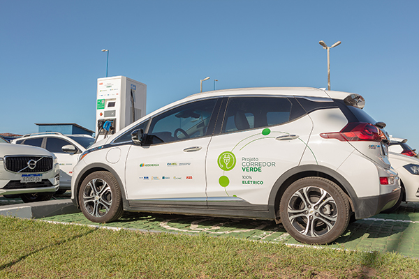 Corredor de mobilidade elétrica do Nordeste desenvolvido pela Neoenergia será o maior do Brasil quando concluído, no final do primeiro semestre de 2021