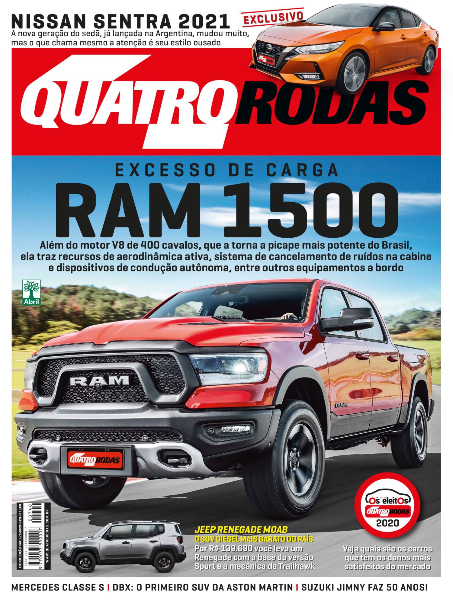 Capa Quatro Rodas 740