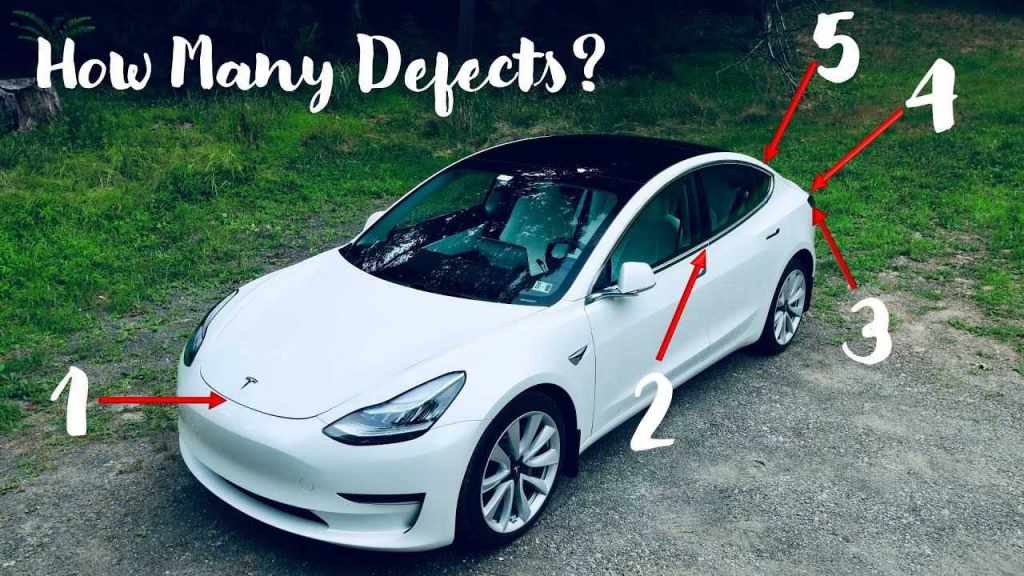 Tesla continua entregando carros com defeitos graves de qualidade 