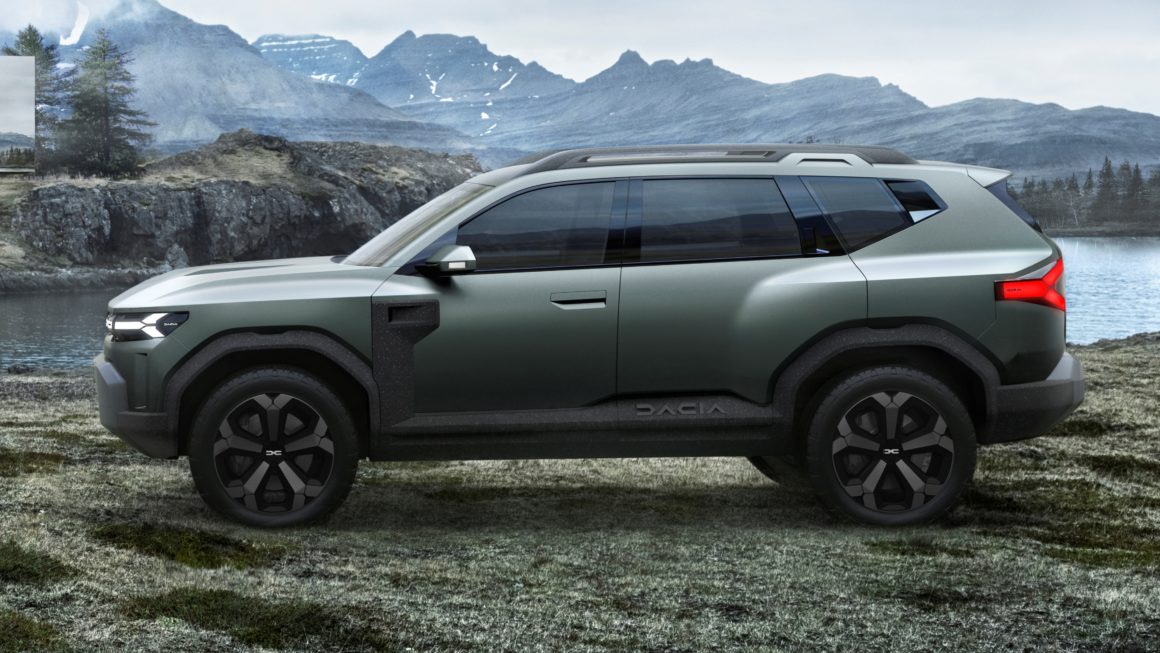 Dacia Bigster Concept antecipa o futuro SUV híbrido de baixo custo da marca romena