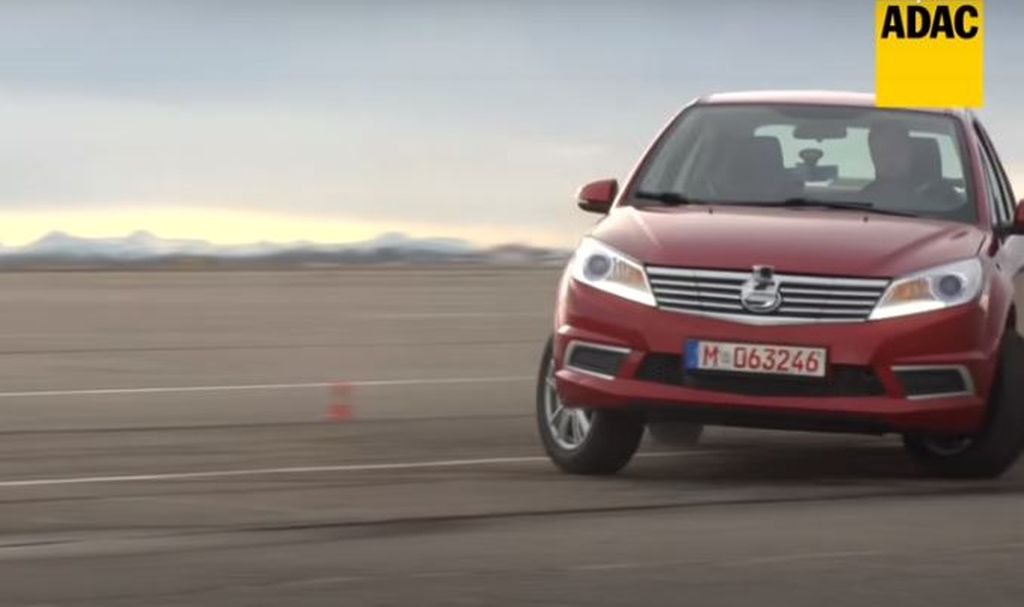 Carro elétrico chinês fracassa em teste de colisão na Alemanha 