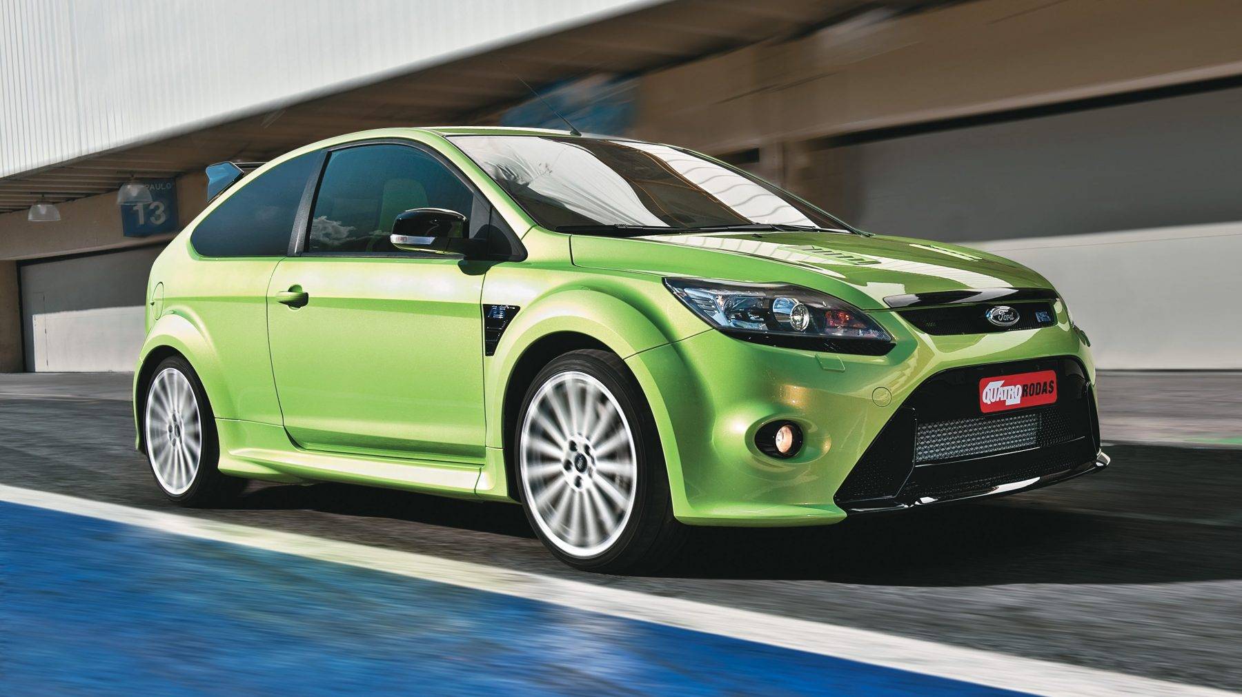 Único Ford Focus RS do Brasil é hatch esportivo com pique de carro de rali