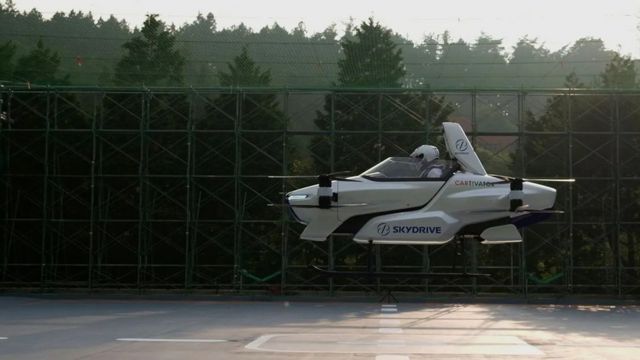 O SD-03, um carro voador tripulado, faz um voo de teste no Japão em agosto de 2020