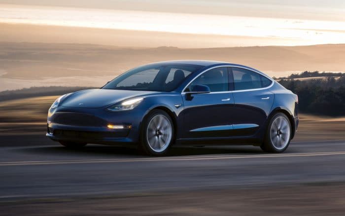 Tesla Model 3. Imagem: Tesla/Divulgação