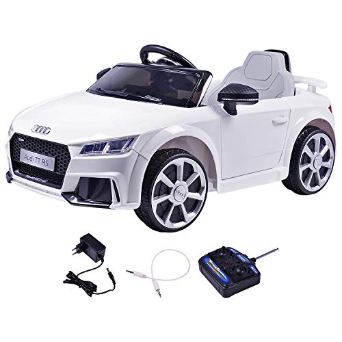 Carro Audi TT RS Elétrico 12V Branco Bel