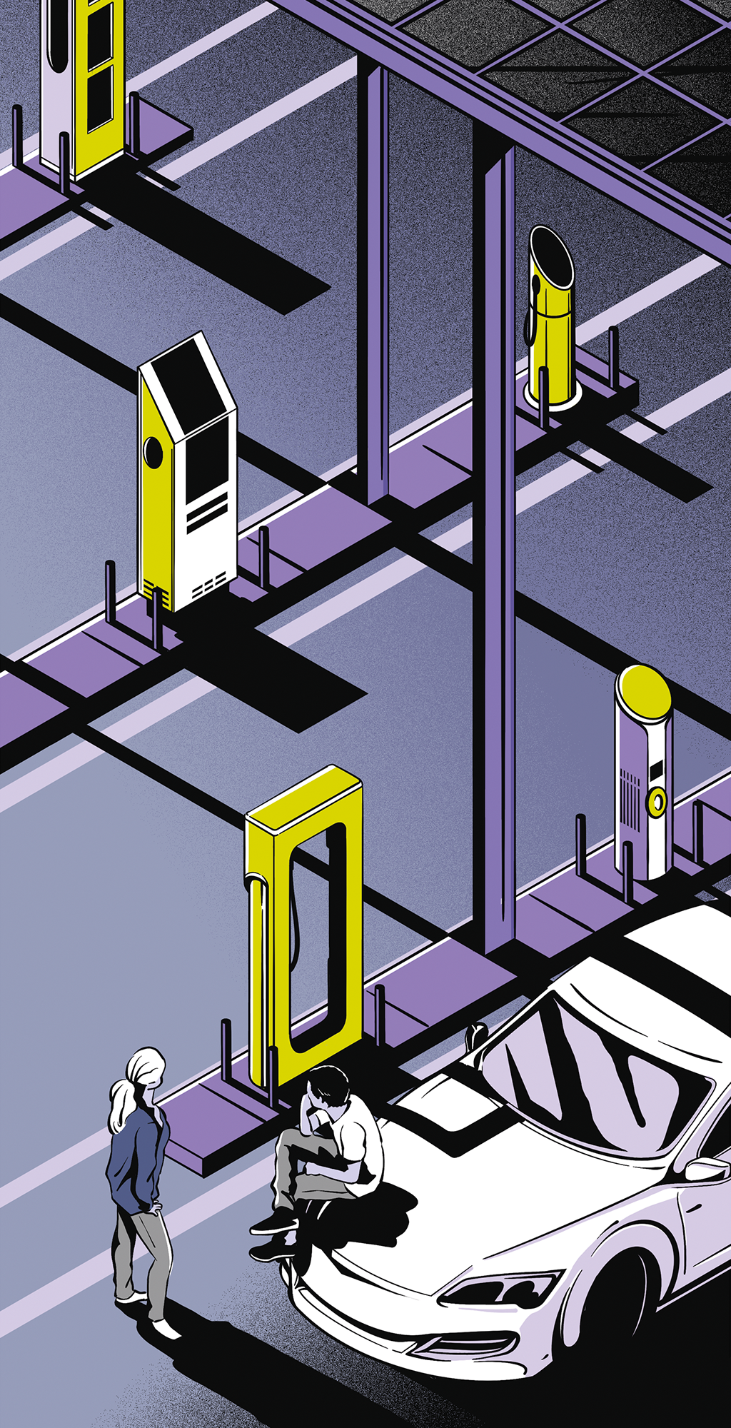 Os carros elétricos usam vários tipos de carregador. Isso dificulta a construção dos postos de recarga – e atrapalha a vida de quem tem carro elétrico.