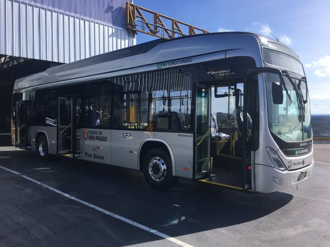 Os ônibus elétricos da Transwolff têm chassi BYD (imagem: divulgação/Transwolff)