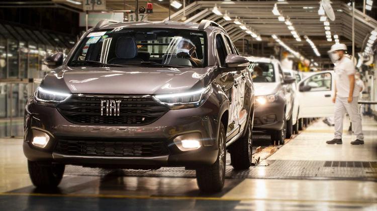 Fiat Strada - Produção em Betim (MG) - Divulgação - Divulgação