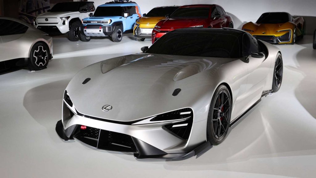 coupé de desempenho da marca de luxo da Toyota