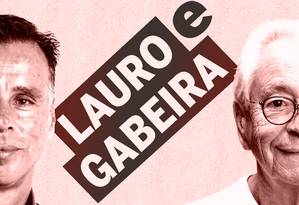 logo novo lauro e gabeira Foto: arte