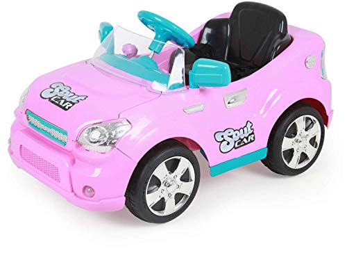 Carro Eletrico Soult Car com RC Xplast Rosa