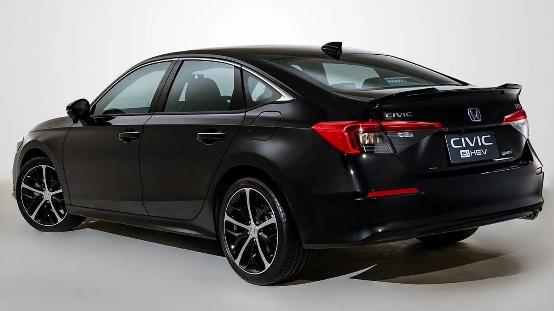 Honda Civic híbrido é apresentado e adianta o que Brasil terá em 2022