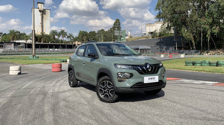 Renault Kwid elétrico se parece bastante com o modelo a combustão e tem menos partes móveis