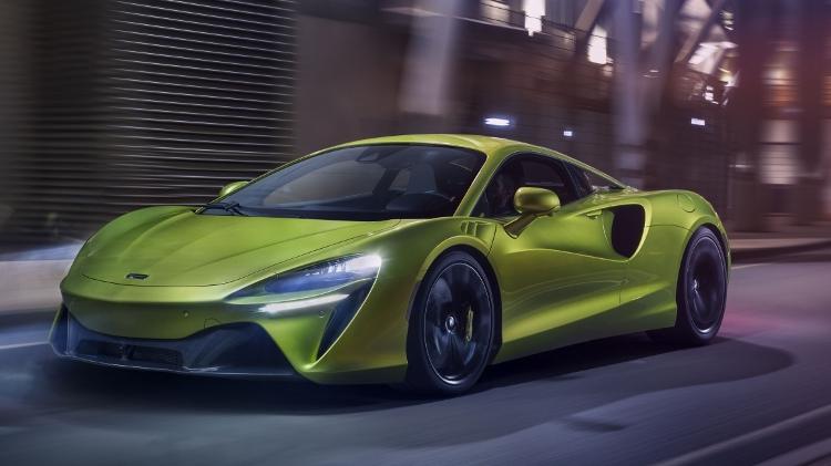 McLaren Artura: supercarro híbrido vai de 0 a 100 km/h em três segundos - Reprodução - Reprodução