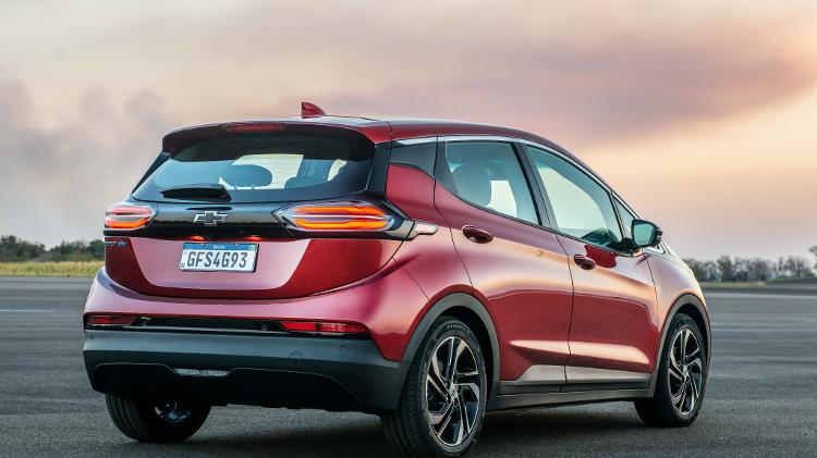 Chevrolet Bolt EV 2023 traseira - Divulgação - Divulgação