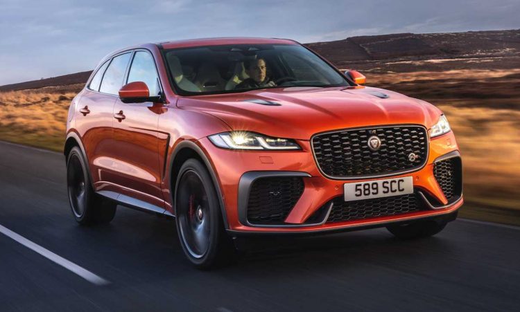 Jaguar F-Pace SVR 2022 [divulgação]